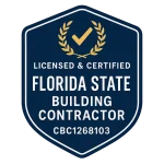 Licensed & Certified Florida State Building Contractor